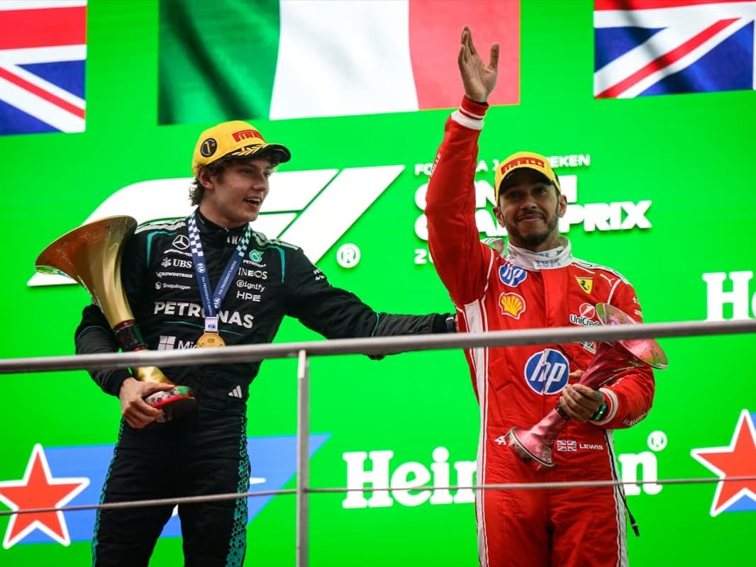 Antonelli tarihe geçti, Hamilton ilkini yaşadı