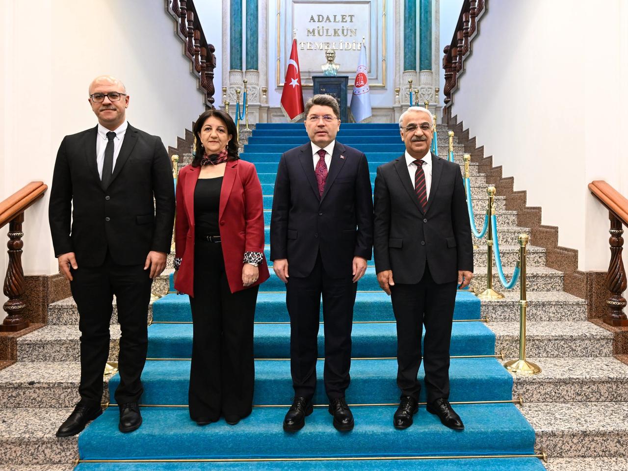 DEM, yasal düzenlemeleri Bakan Tunç ile görüştü  
