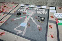 San Francisco'da yüzlerce kişi BCG ve İsrail'i protesto etti