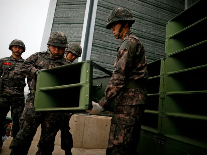 Güney Kore Kuzey'e karşı propaganda hoparlörlerini kaldırıyor