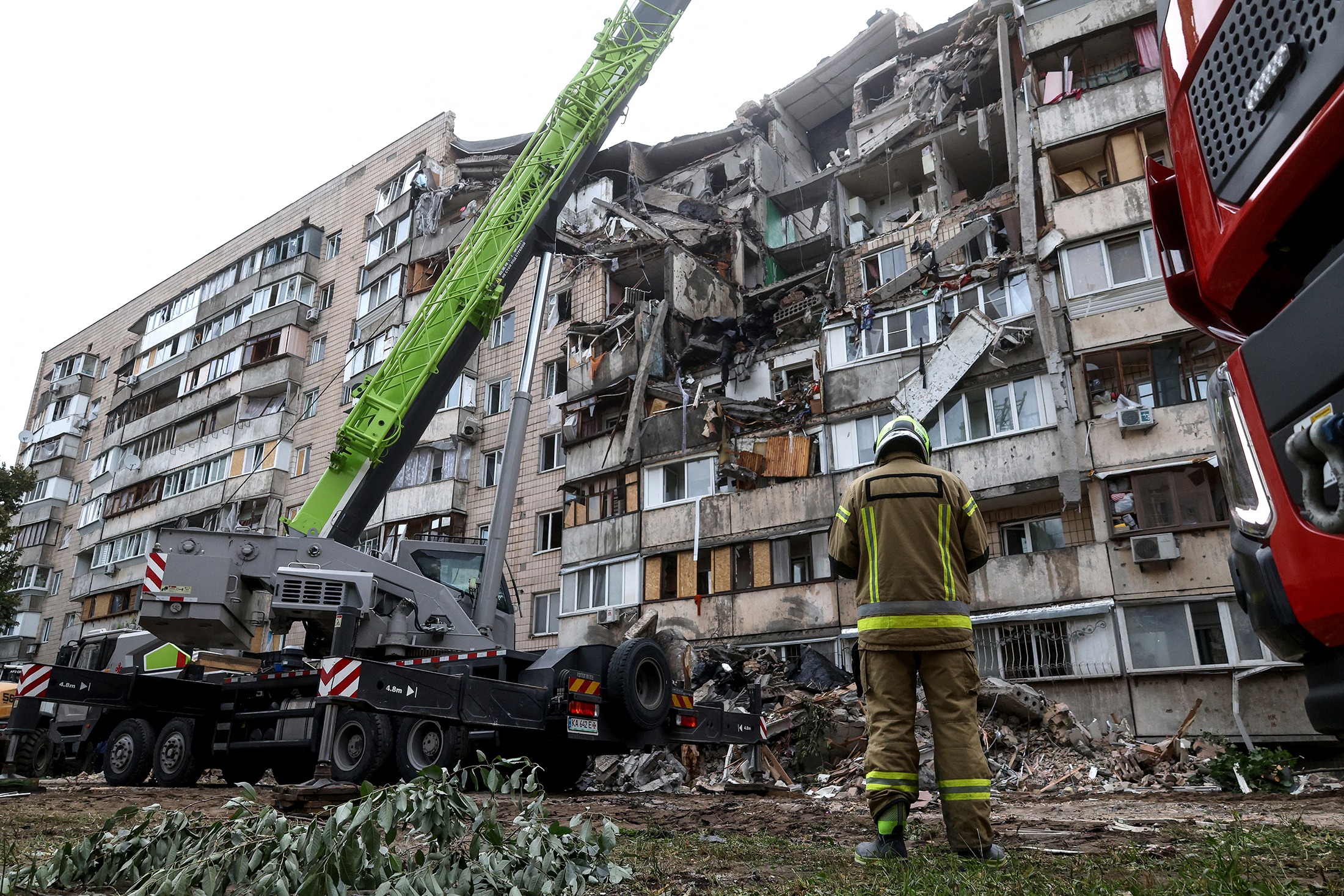 Russia Strikes Kyiv Ahead of NATO Summit