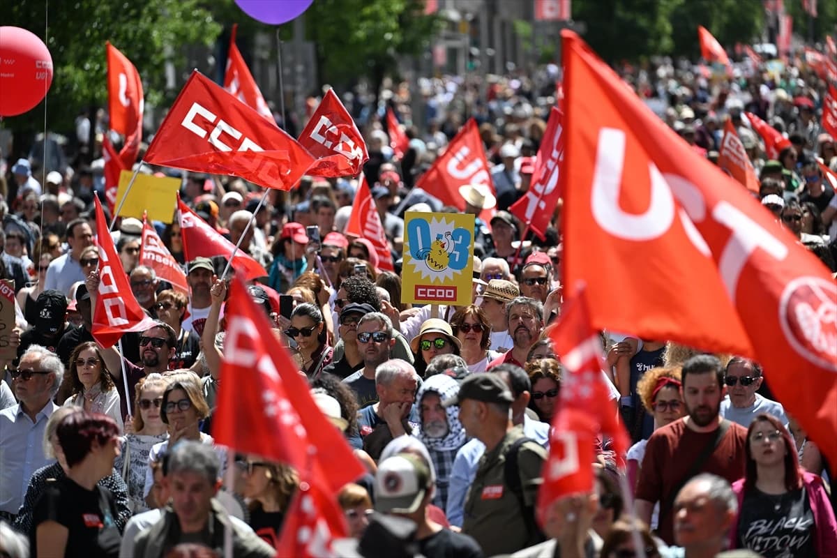 1 Mayıs dünya genelinde coşkuyla kutlandı