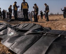 Suriye'de eski güvenlik merkezinde toplu mezar bulundu