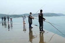 Sahilde dehşet: Balıkçının oltasına insan kafatası takıldı!