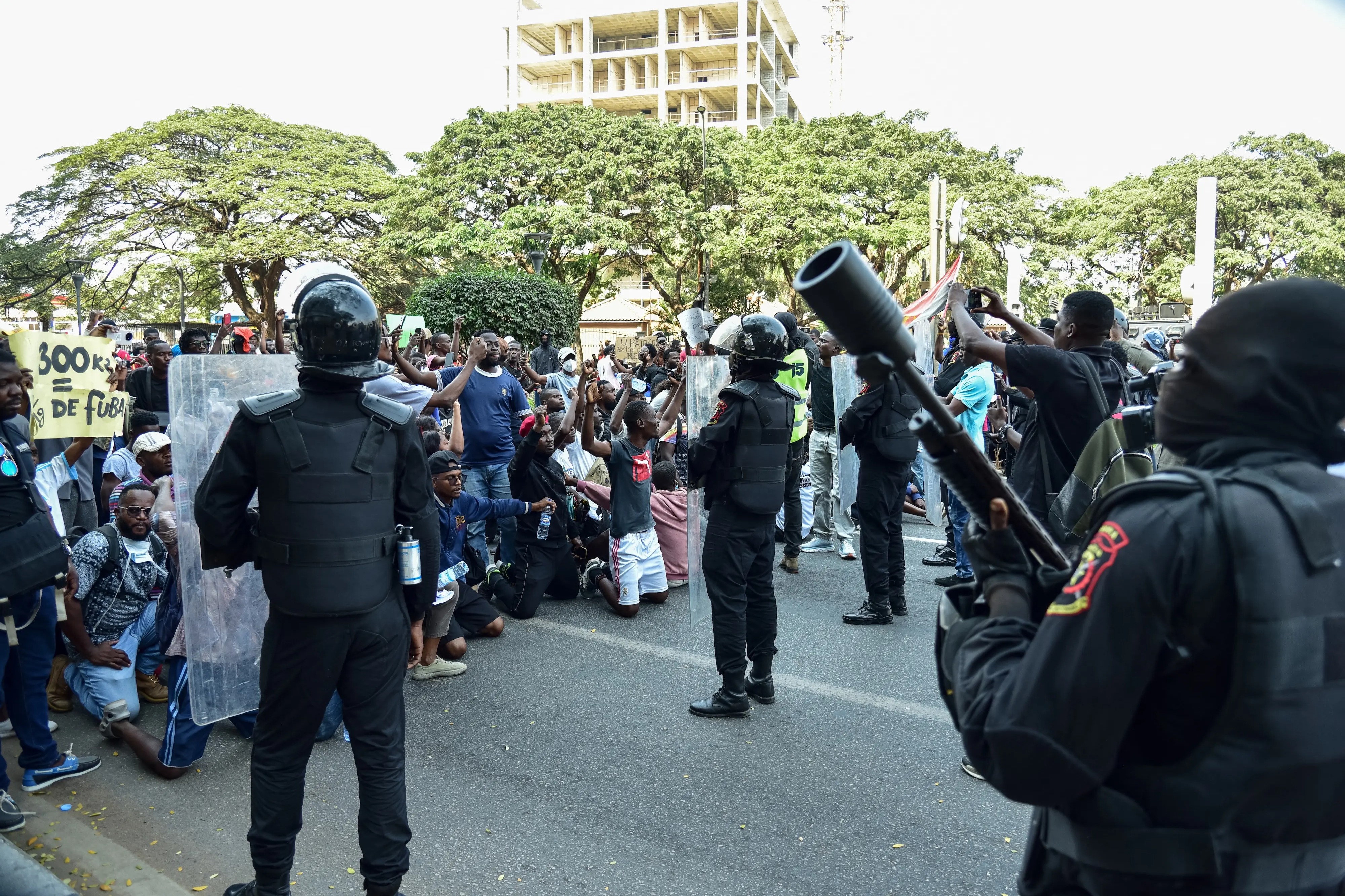 Angolan Police Accused Of Excessive Force At Fuel Protest
