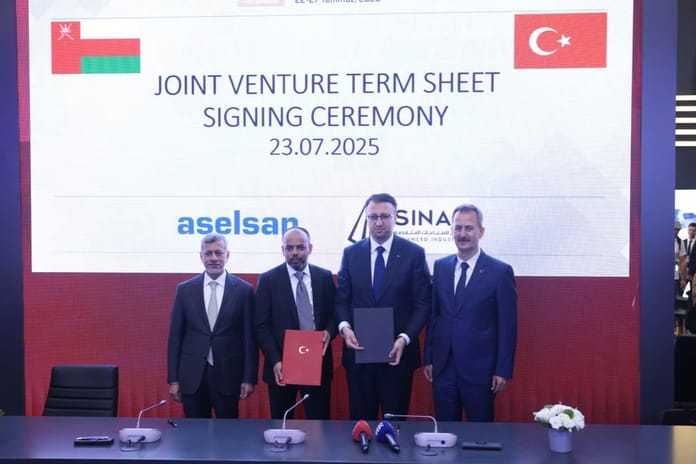 ASELSAN ve Ummanlı SINAN Industries ortak girişim kuruyor
