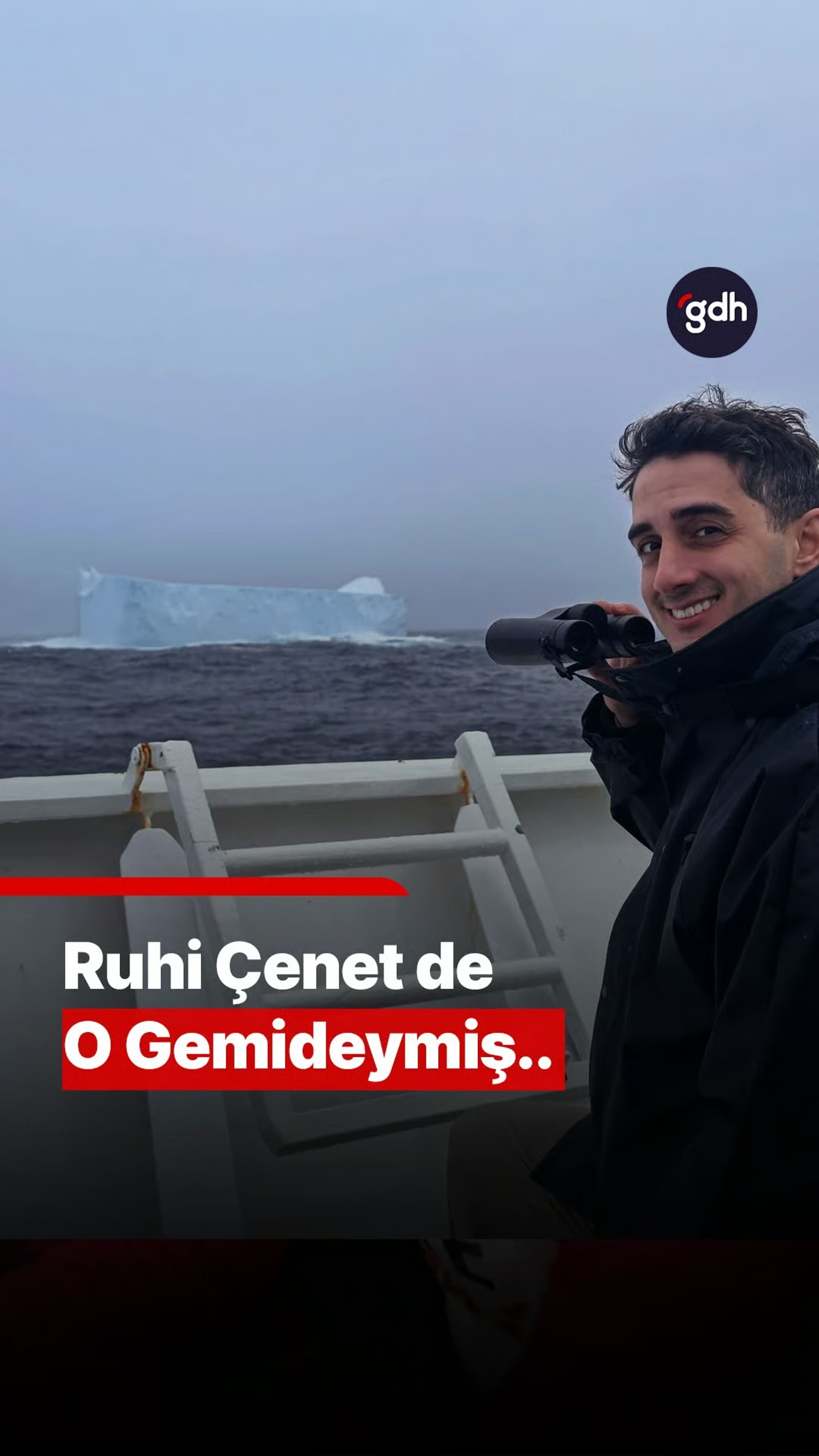 Ruhi Çenet de o gemideymiş