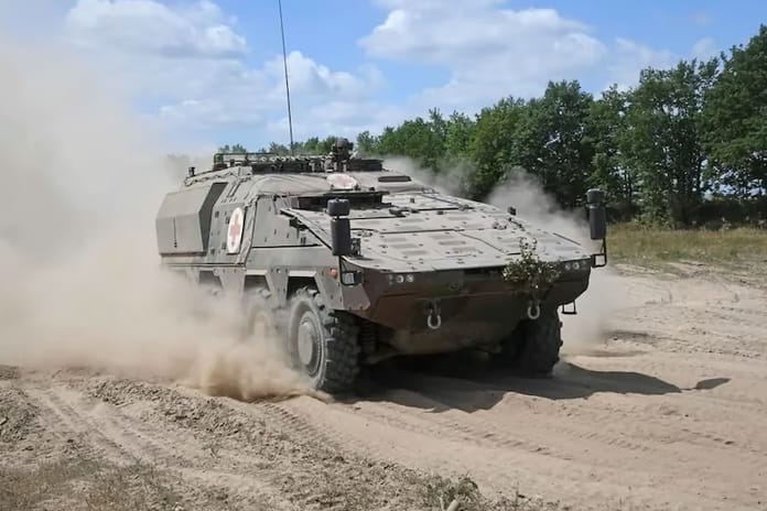 Almanya, 72 Boxer ambulans aracını 117 milyon euroluk sözleşmeyle modernize ettiriyor