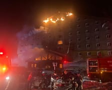 Bolu Kartalkaya'daki Grand Kartal Otel yangını davasında müşteki beyanları alınıyor