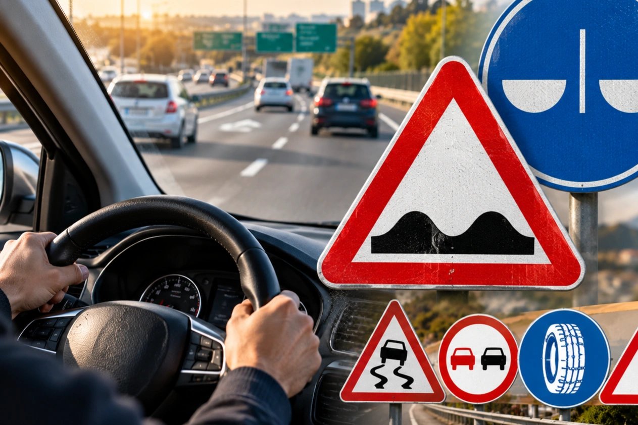 Trafik levhalarının bilinmeyen anlamları gündem oldu!