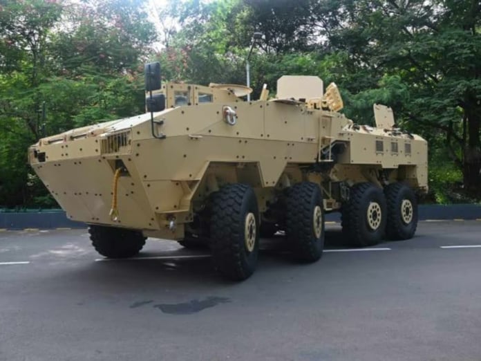 Yunanistan Hint yapımı WhAP 8×8 zırhlı aracı değerlendirmeye aldı