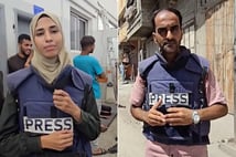 Şehit gazetecilerin görevini devraldılar: Al Jazeera’nin yeni muhabirleri Gazze’den yayınlara başladı