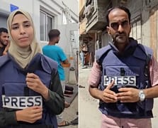 Şehit gazetecilerin görevini devraldılar: Al Jazeera’nin yeni muhabirleri Gazze’den yayınlara başladı