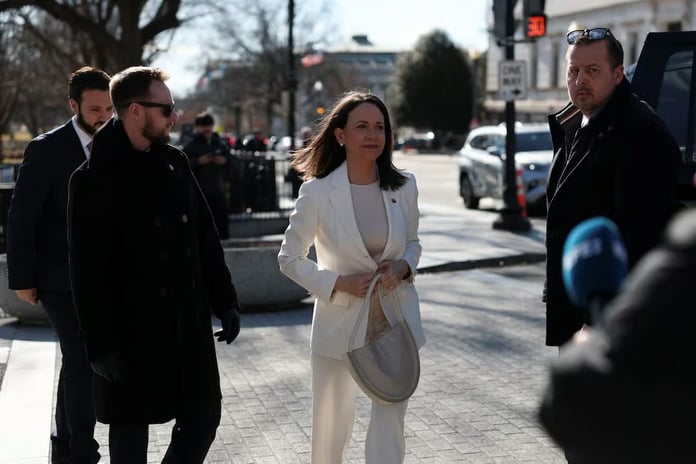 Trump, Venezuelalı muhalif lider Machado ile Beyaz Saray'da görüştü