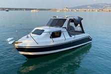 Muğla'da fiber tekne battı