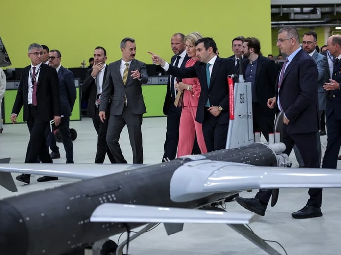 Belçika Kraliçesi Mathilde, Baykar'ı ziyaret etti