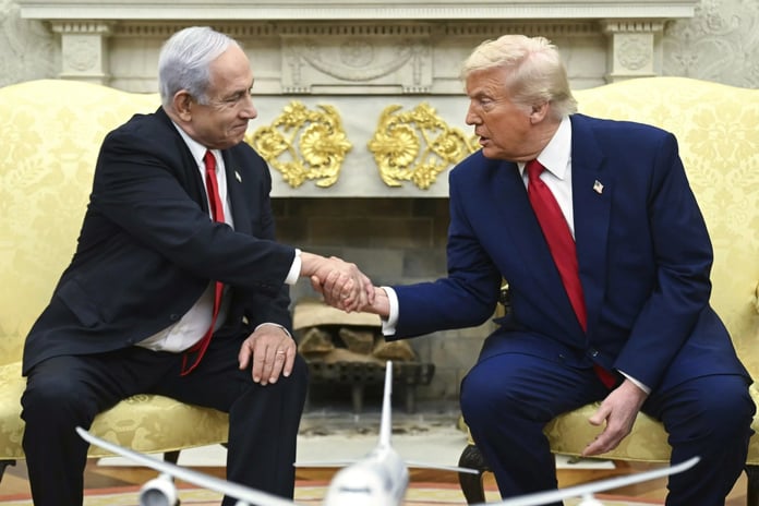 Trump Netanyahu’ya açılan davayı cadı avı olarak nitelendirdi