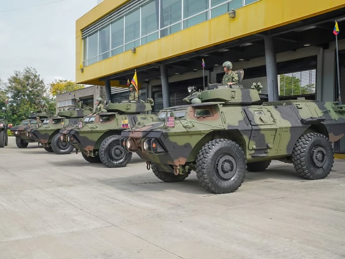 Kolombiya, ABD’den ilave M1117 Guardian zırhlı araçlar teslim aldı
