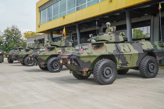 Kolombiya, ABD’den ilave M1117 Guardian zırhlı araçlar teslim aldı