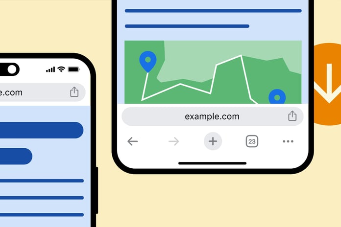 Google Chrome Android adres çubuğu artık alta taşınabilecek