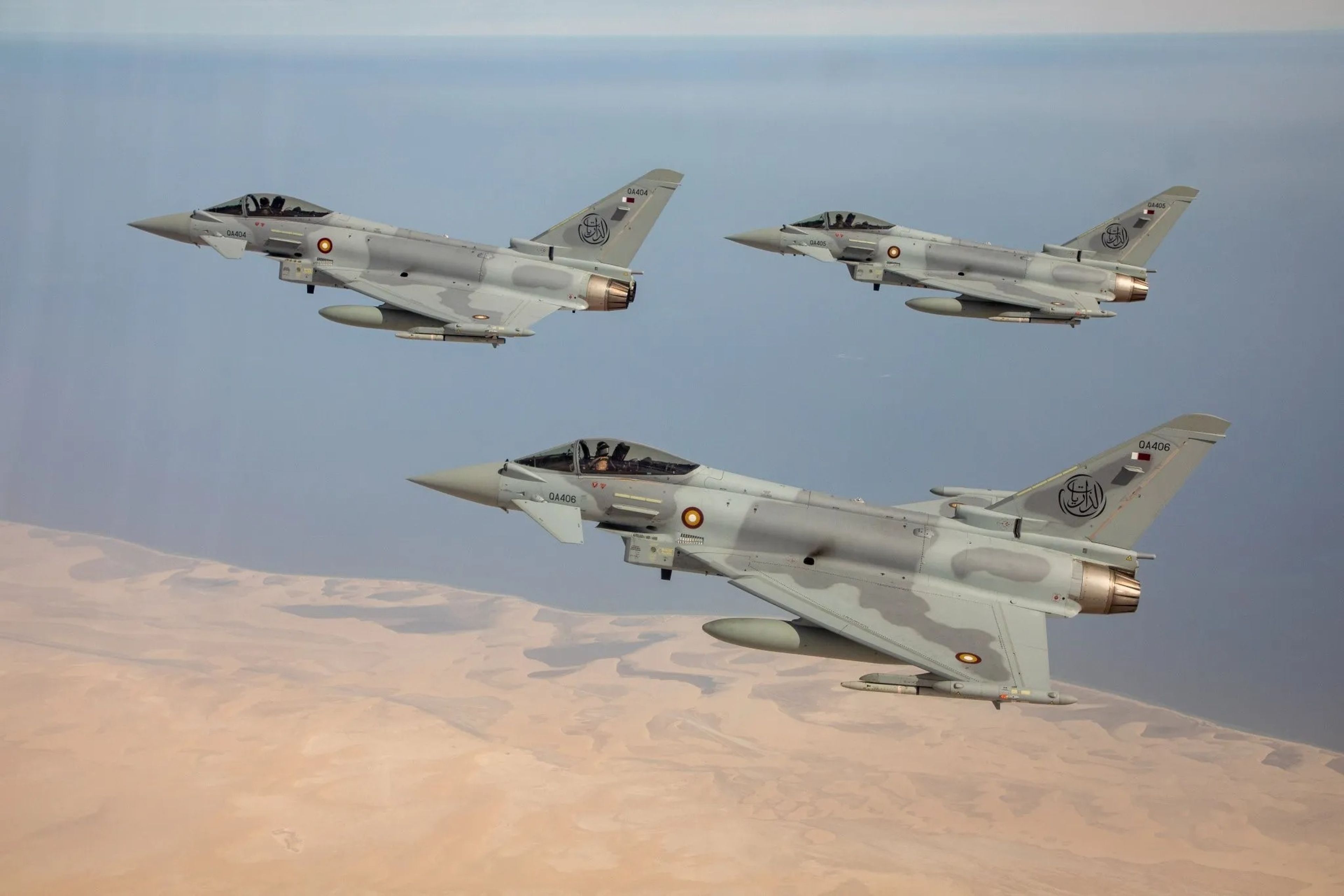 Türkiye, Katar’dan ikinci el Eurofighter Typhoon uçakları almayı planlıyor