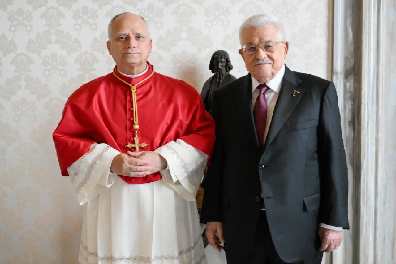 Papa Leo ile Mahmud Abbas görüştü