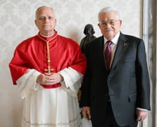 Mahmud Abbas ile Papa Leo'dan önemli görüşme