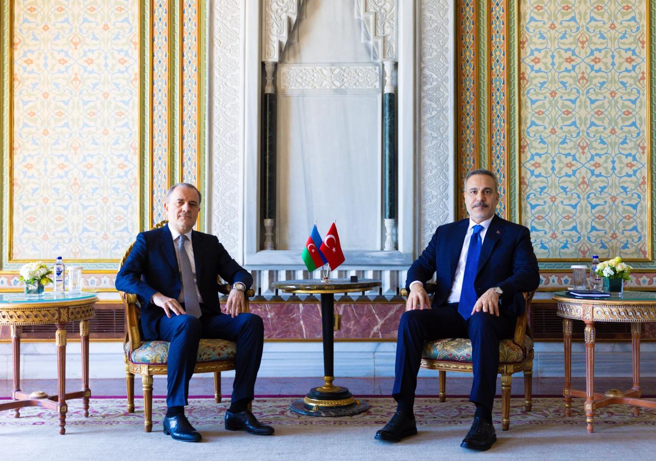 Ceyhun Bayramov ve Hakan Fidan - Dışişleri Bakanlığı X