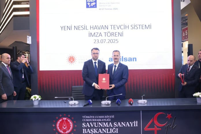SSB ile ASELSAN arasında yeni nesil Havan Tevcih Sistemi sözleşmesi imzalandı