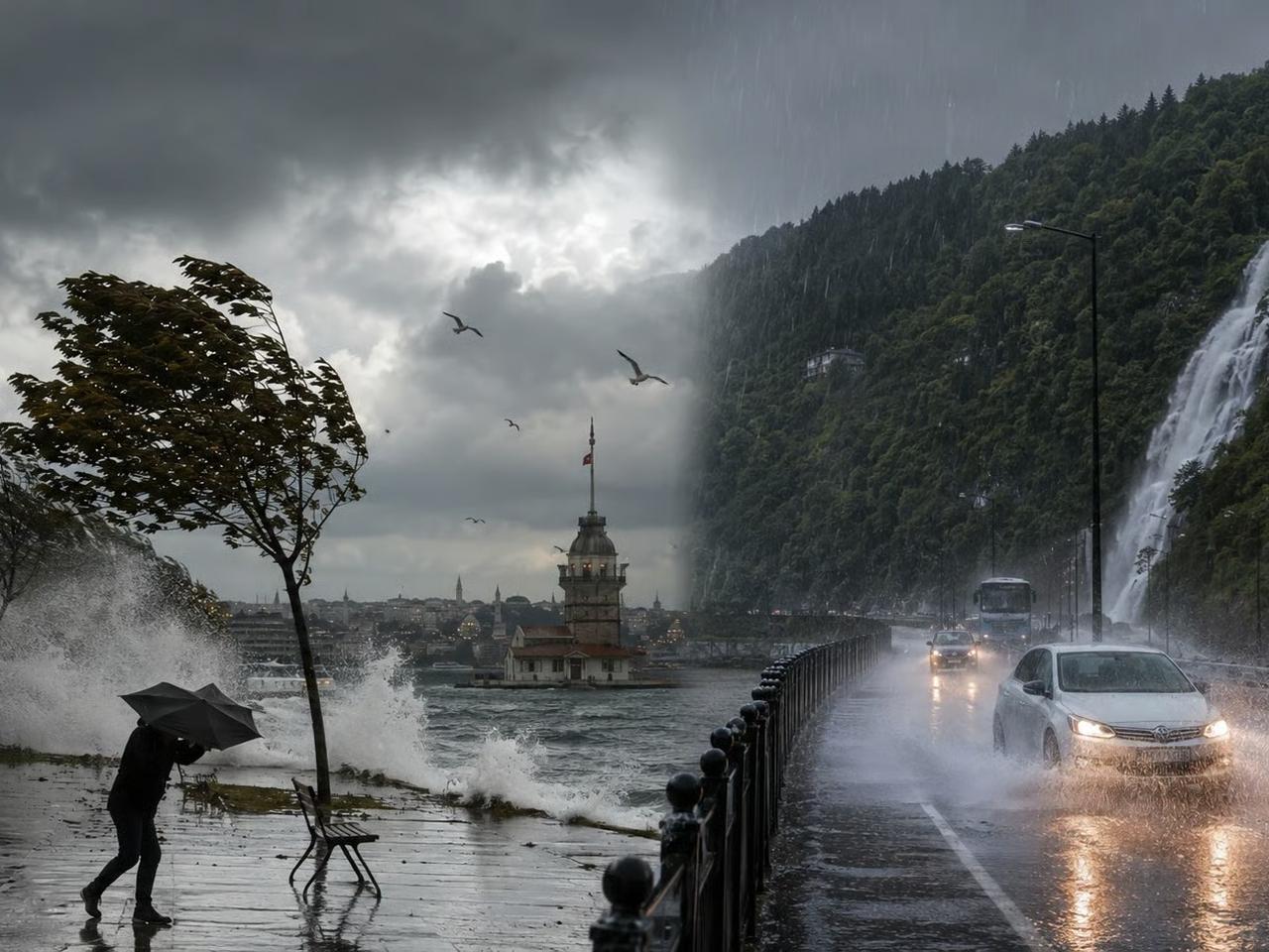 Meteoroloji'den son dakika rüzgar ve hava durumu uyarısı!