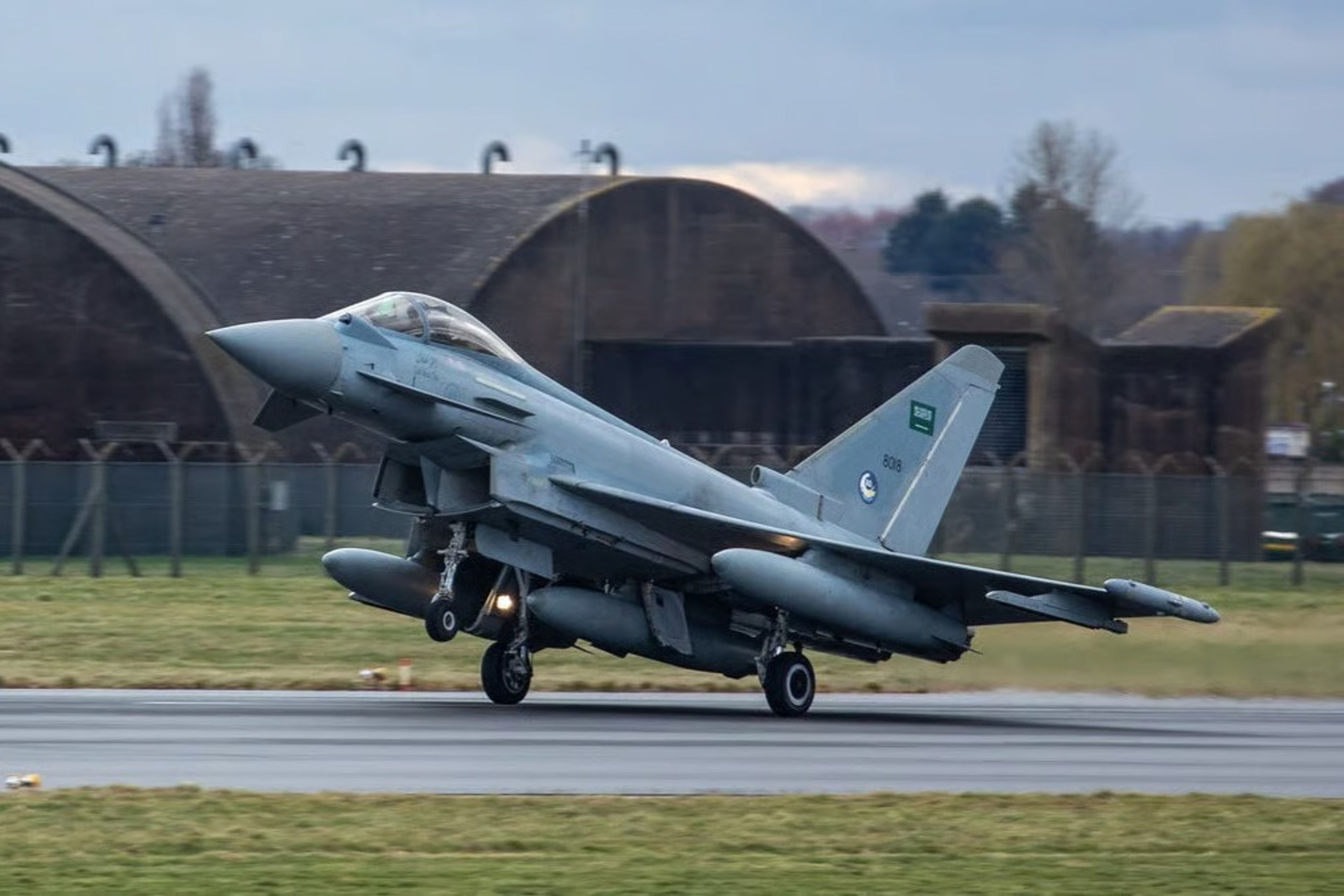 Suudi Arabistan, Eurofighter Typhoon'un ağır bakımını ilk kez kendi topraklarında tamamladı