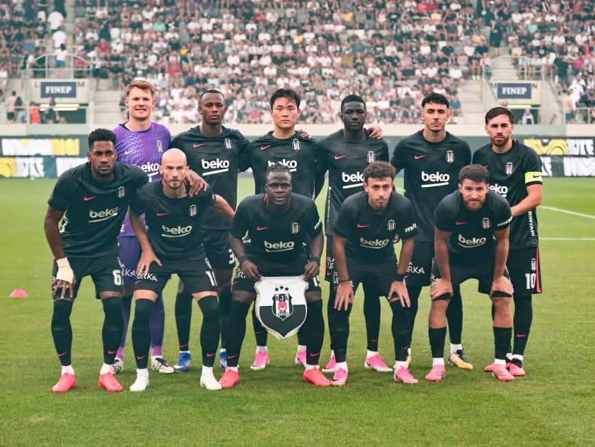 Beşiktaş 10 kişiyle avantajı kaptı