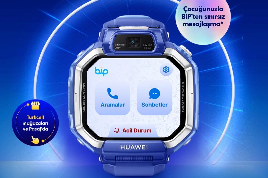 Huawei Watch Kids X1 BiP Entegrasyonuyla Satışa Sunuldu