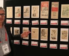 Reklam küpürlerinden sergi