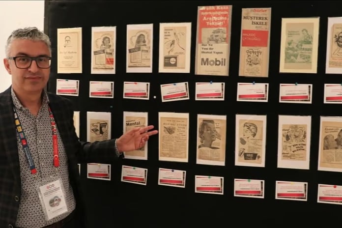 Reklam küpürlerinden sergi