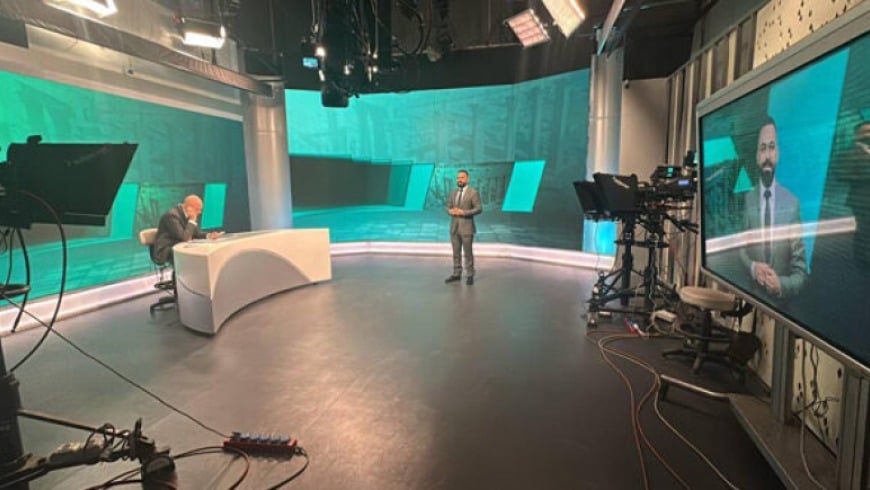 Suriye devlet televizyon yayın hayatına başladı. (SANA)