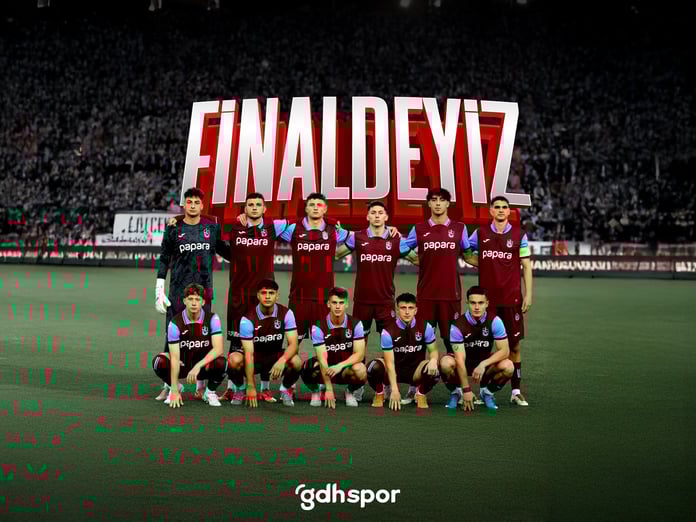 Trabzonspor U19 takımı UEFA Gençlik Ligi'nde Salzburg'u devirerek finale yükseldi
