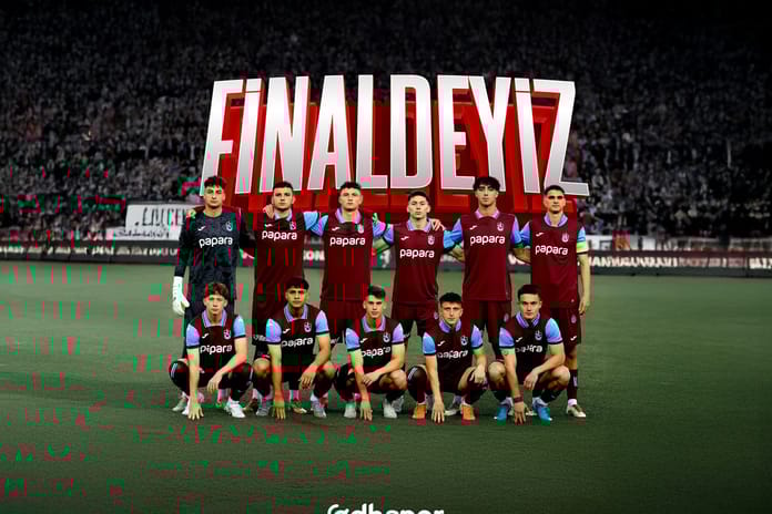Trabzonspor U19 takımı UEFA Gençlik Ligi'nde Salzburg'u devirerek finale yükseldi