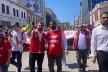 DİSK Şube Başkanı Gül'den Cemil Tugay'a çöp tepkisi