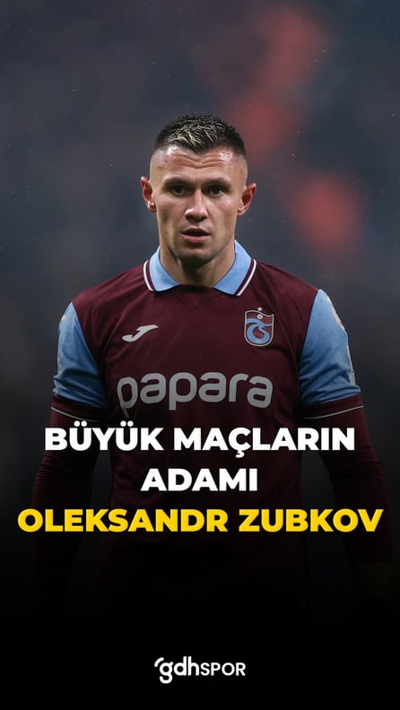Trabzonspor’un büyük maç kahramanı: Zubkov