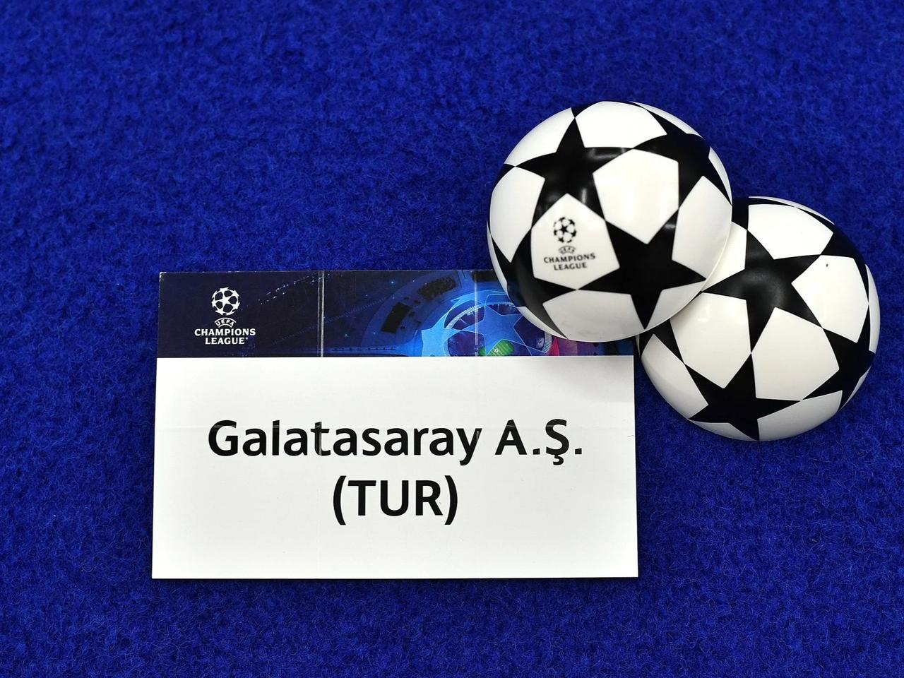 Galatasaray'ın Şampiyonlar Ligi fikstürü