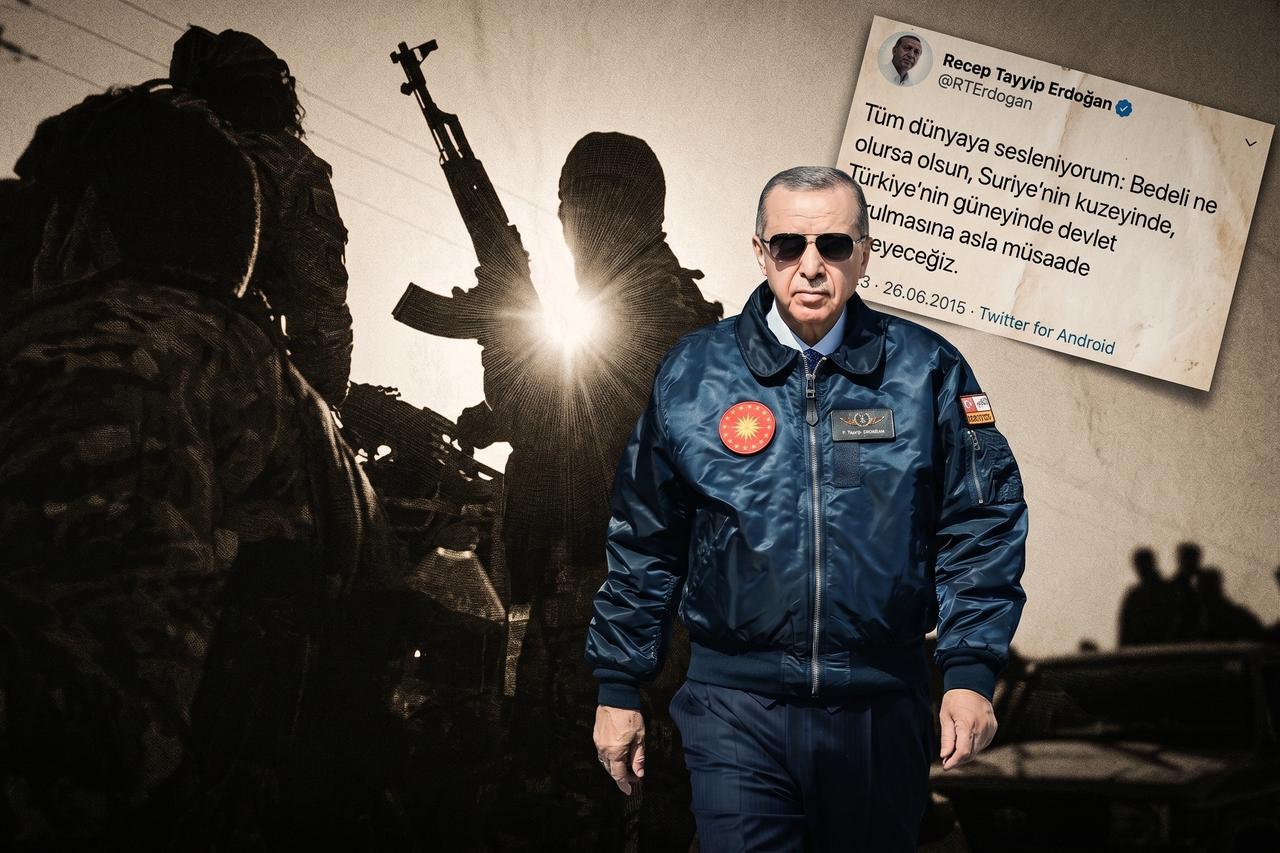 YPG/SDG feshedilmesinin ardından Erdoğan'ın 11 yıl önceki sözleri yeniden gündemde