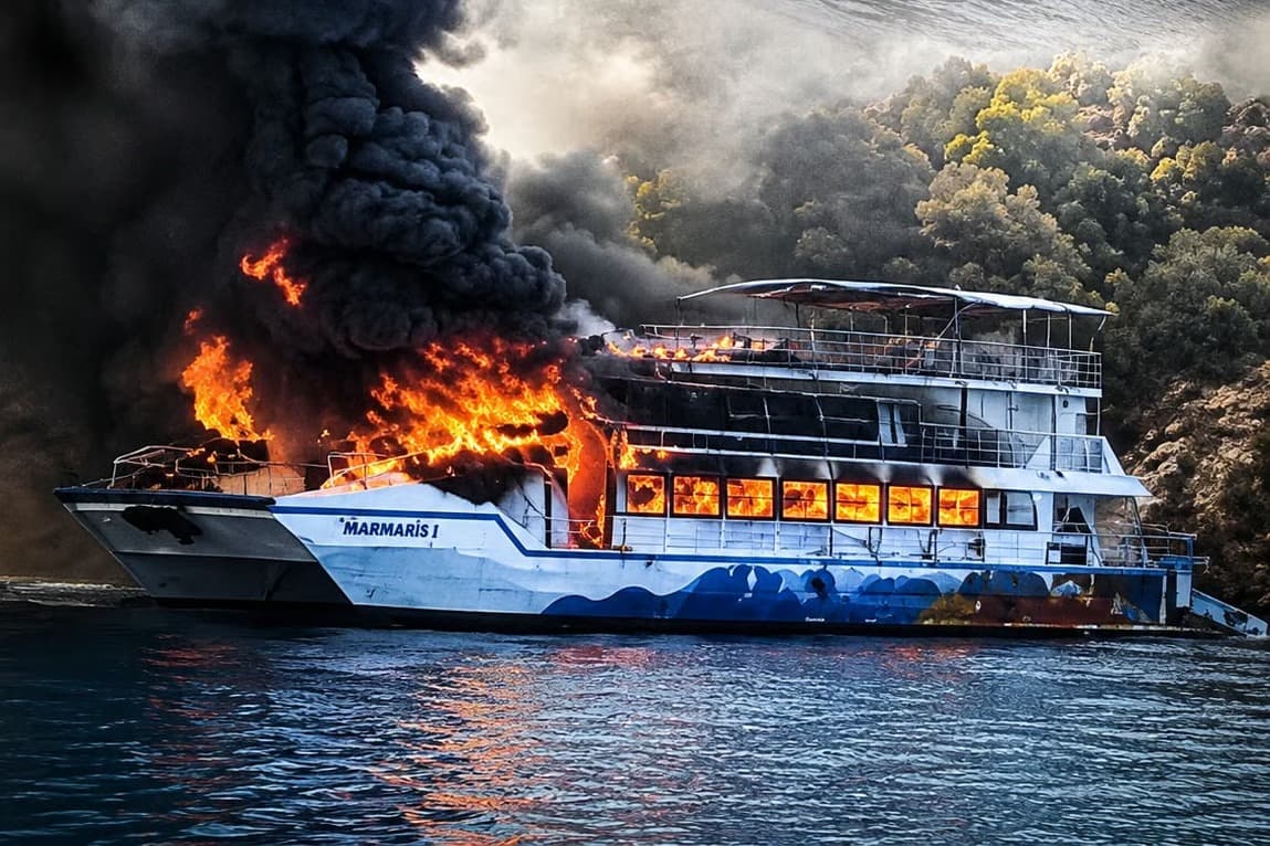 Fethiye'deki teknede can pazarı!