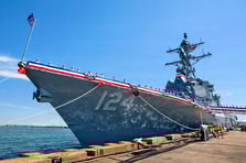 ABD Donanması DDG 124 güdümlü füze destroyerini hizmete aldı