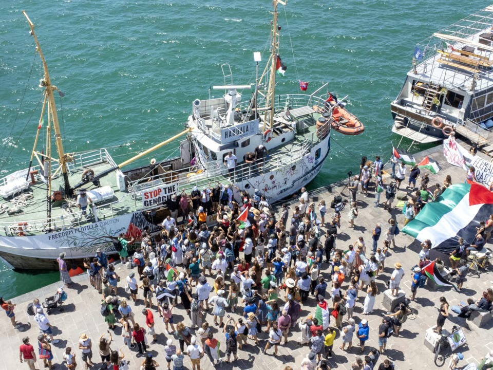 New Gaza-Bound Aid Ship Departs Sicily