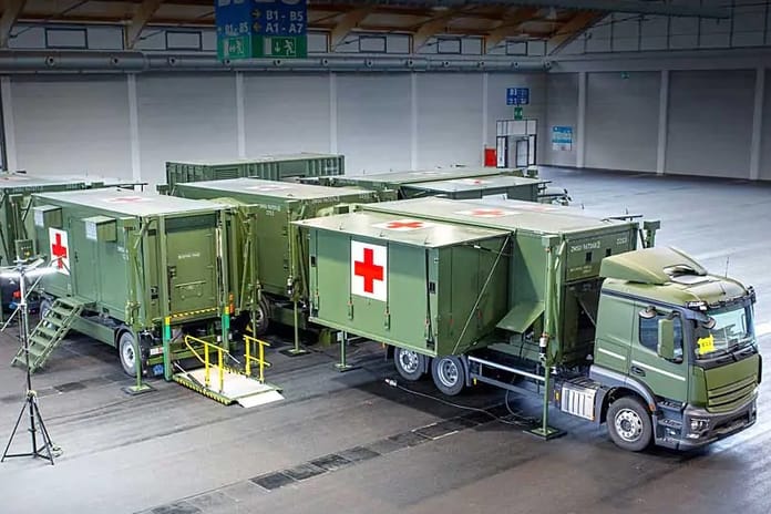 Rheinmetall Mobile Systeme Danimarka’ya beş adet Role 2 sahra hastanesi tedarik edecek