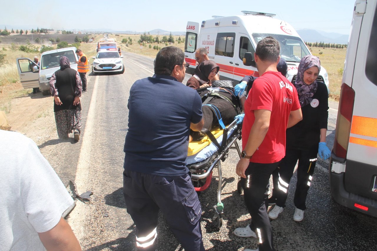 Beyşehir Isparta kara yolunda kaza