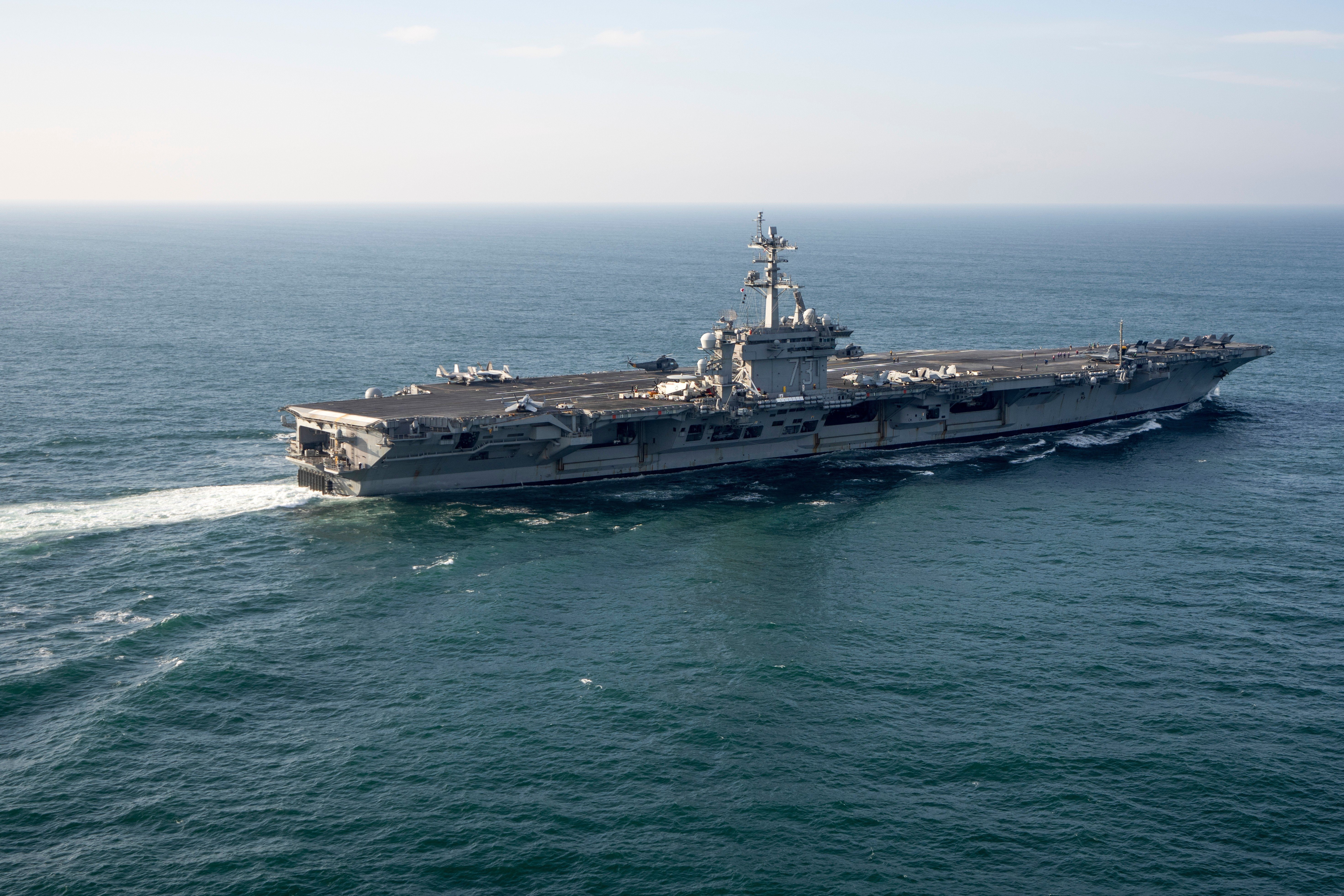 US Navy Swaps Aircraft Carriers Amid Low Morale Reports