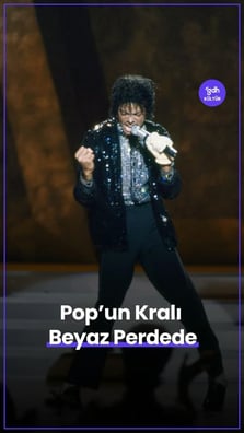 Michael Jackson Beyaz Perdede