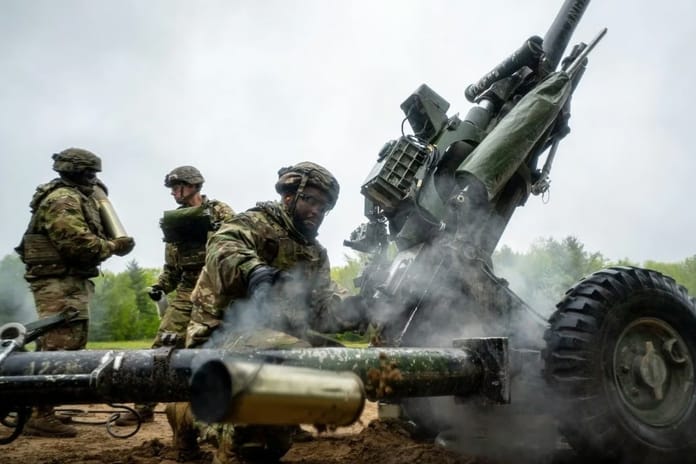 ABD Ordusu, topçu birimlerinin yüksek yoğunluklu savaşlara hazırlığını Fort Drum'da test etti